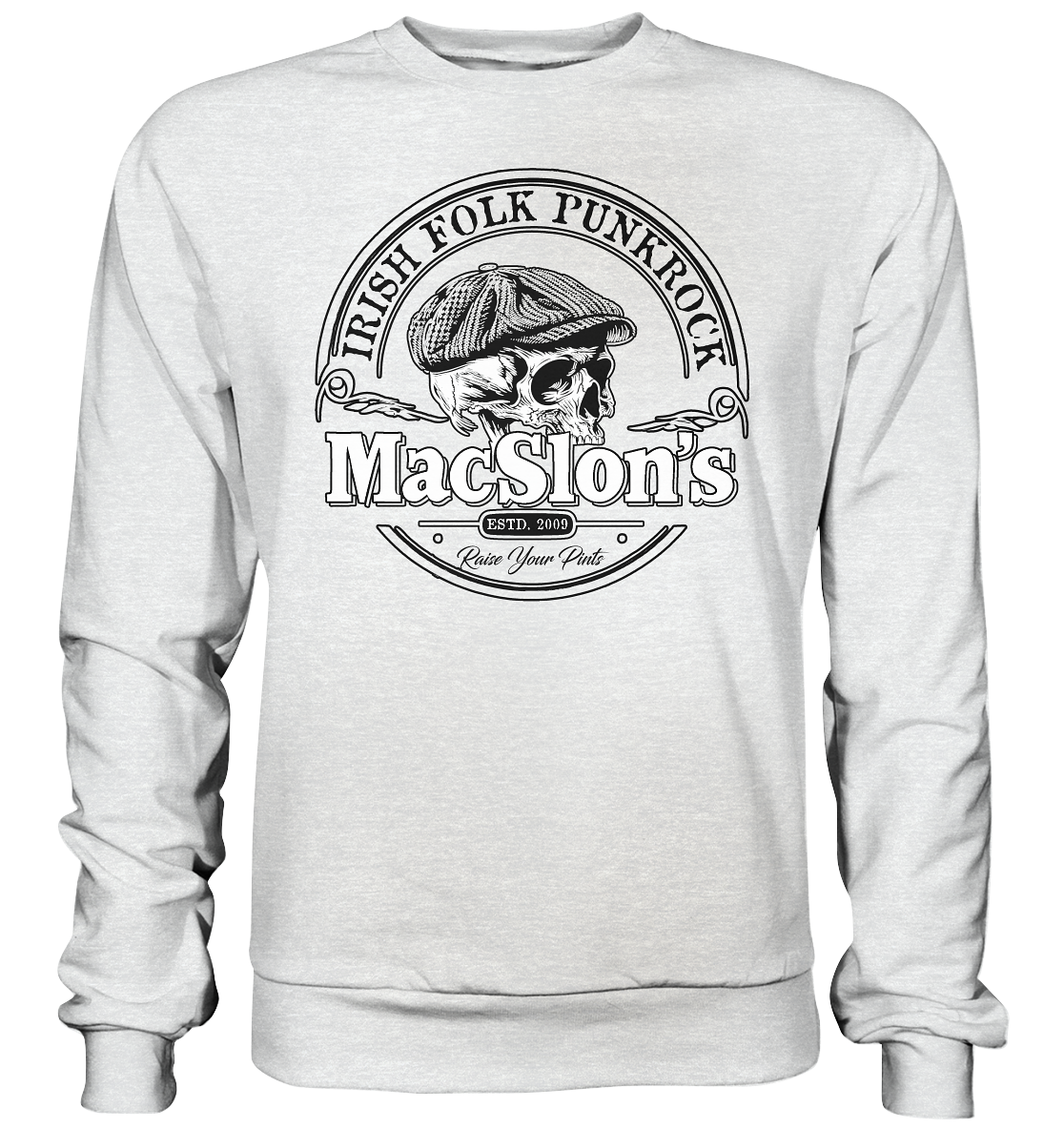 MacSlon's "Estd. 2009 / Irish Folk Punkrock II"  - Premium Sweatshirt