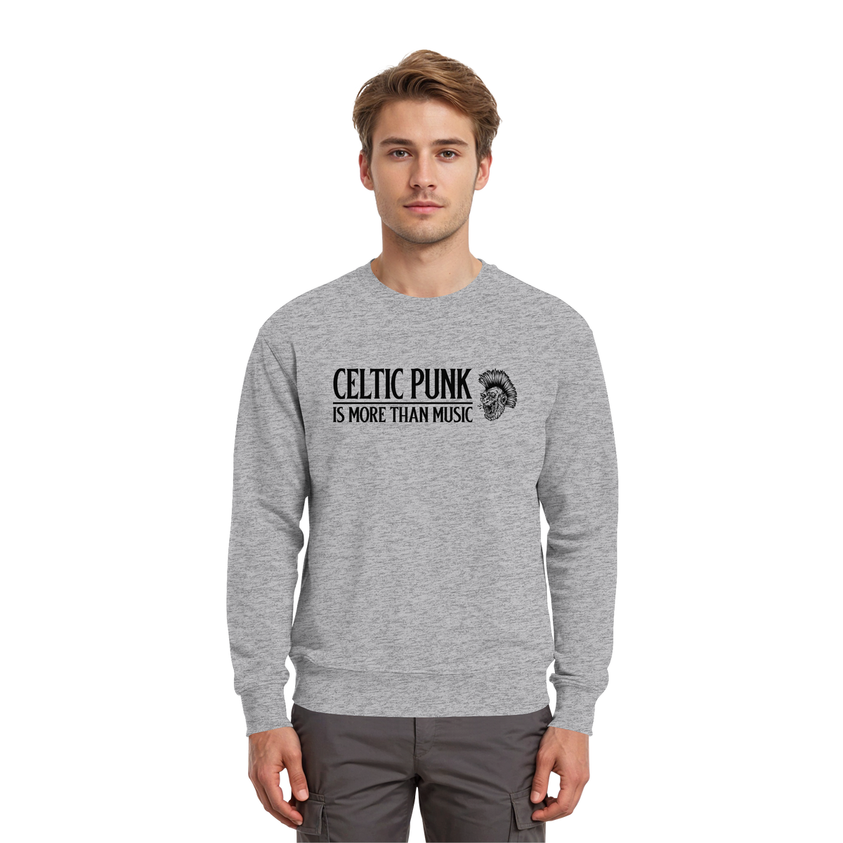 Celtic Punk "Is More Than Music"  - Premium Sweatshirt