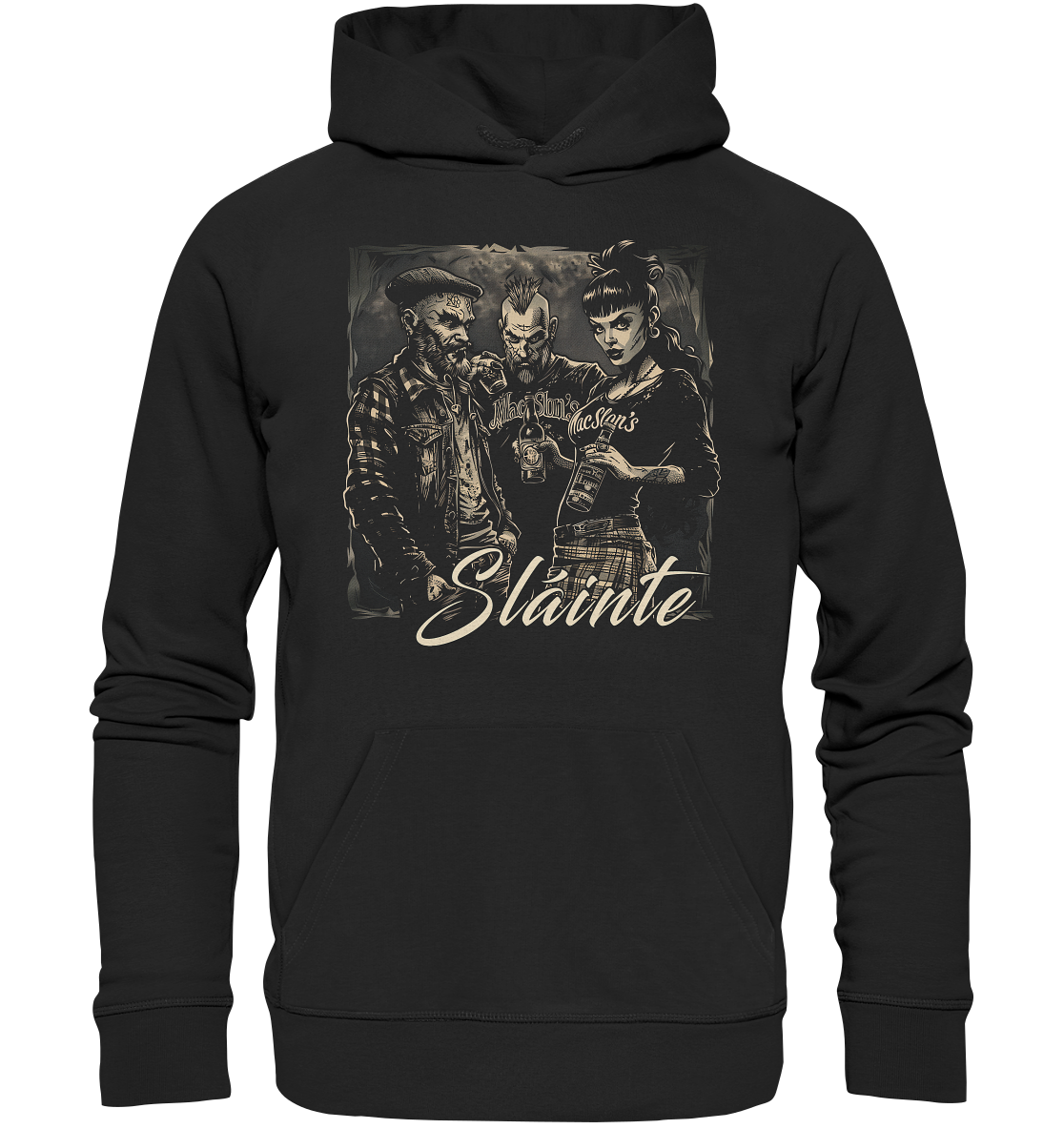 Sláinte "Group Of Punks I" - Premium Unisex Hoodie