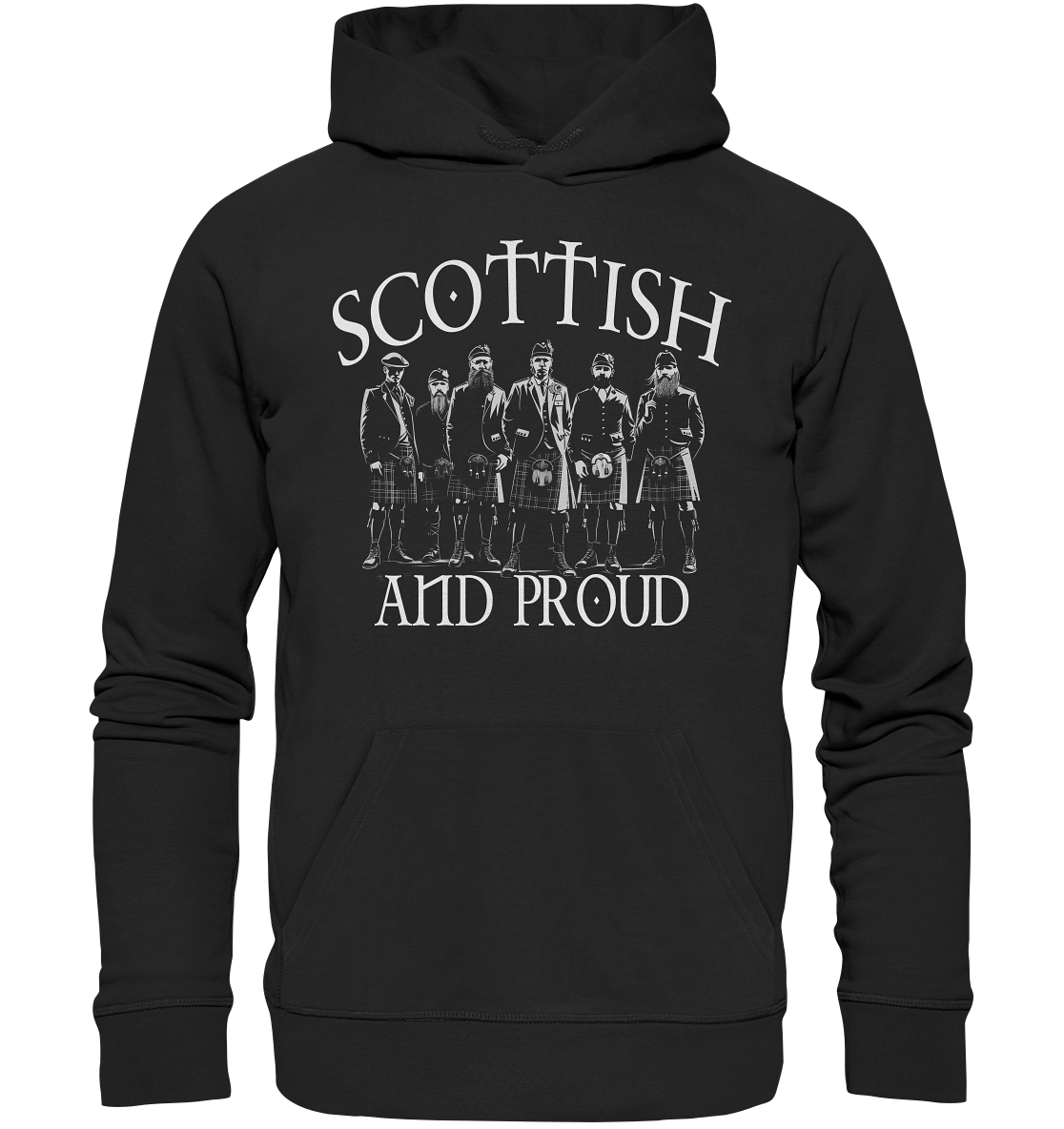 Scottish And Proud "Six Scotsmen" - Premium Unisex Hoodie