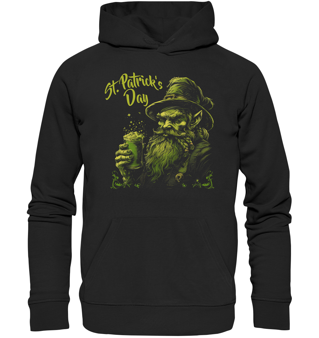 St. Patrick's Day "Leprechaun II" - Premium Unisex Hoodie