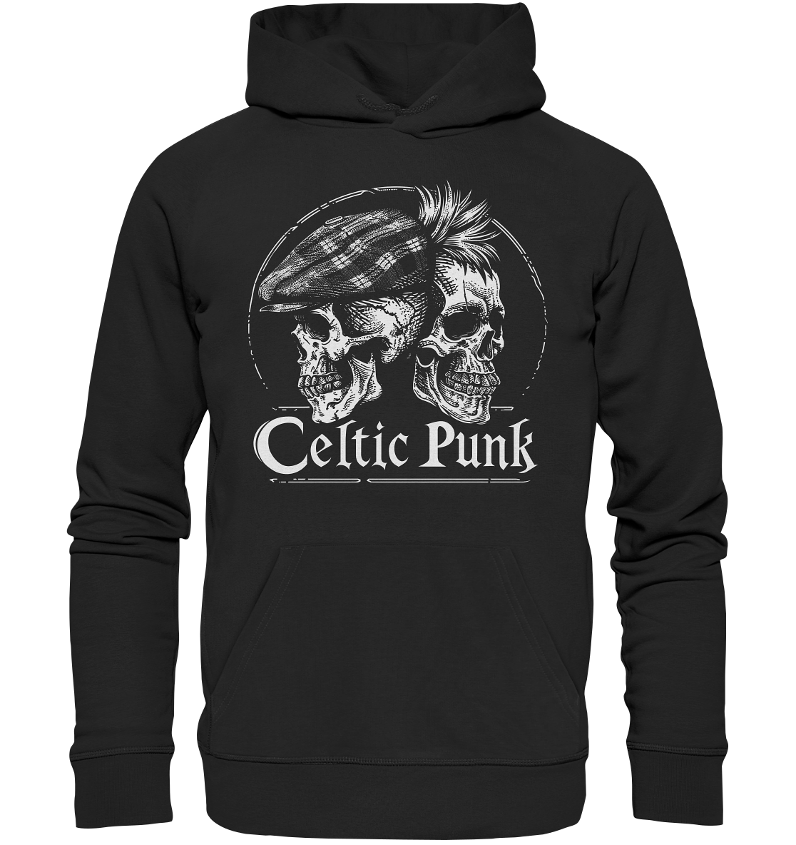 Celtic Punk "Skulls" - Premium Unisex Hoodie