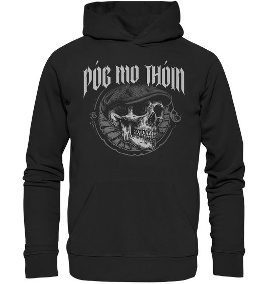 Póg Mo Thóin Streetwear "Flatcap-Skull I" - Premium Unisex Hoodie