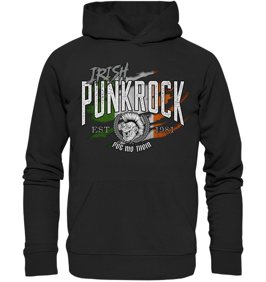 Póg Mo Thóin Streetwear "Irish Punkrock / Scratch"  - Premium Unisex Hoodie