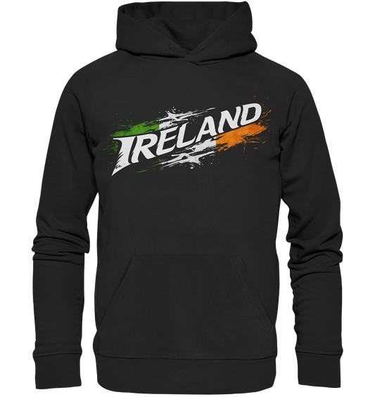 Ireland "Flag Splatter I"  - Premium Unisex Hoodie