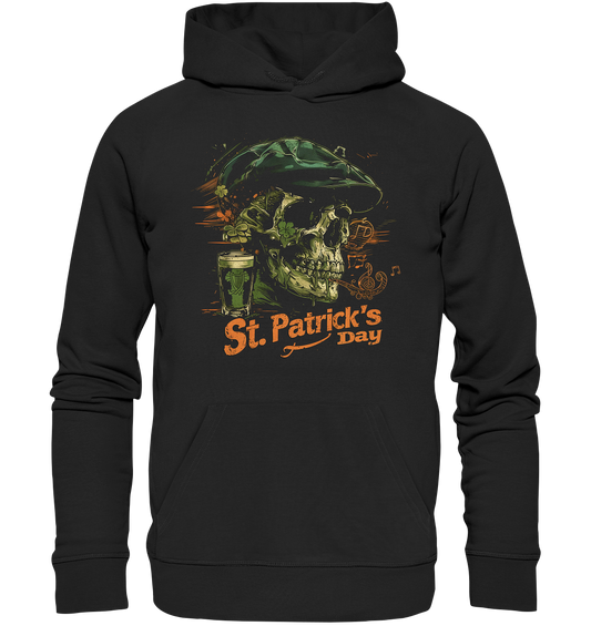 St. Patrick's Day "Flatcap / Skull I" - Premium Unisex Hoodie