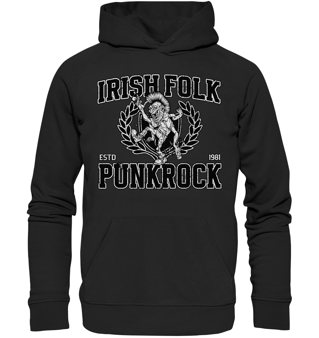 Irish Folk Punkrock "Estd. 1981" - Premium Unisex Hoodie