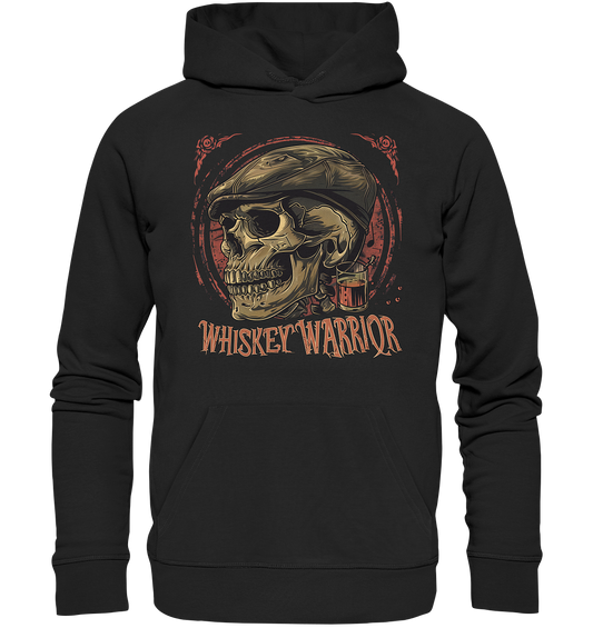 Whiskey Warrior "Flatcap-Skull I"  - Premium Unisex Hoodie