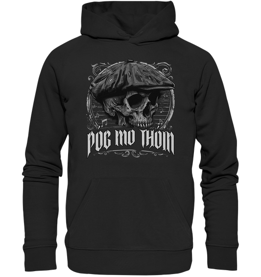 Póg Mo Thóin Streetwear "Flatcap-Skull III" - Premium Unisex Hoodie