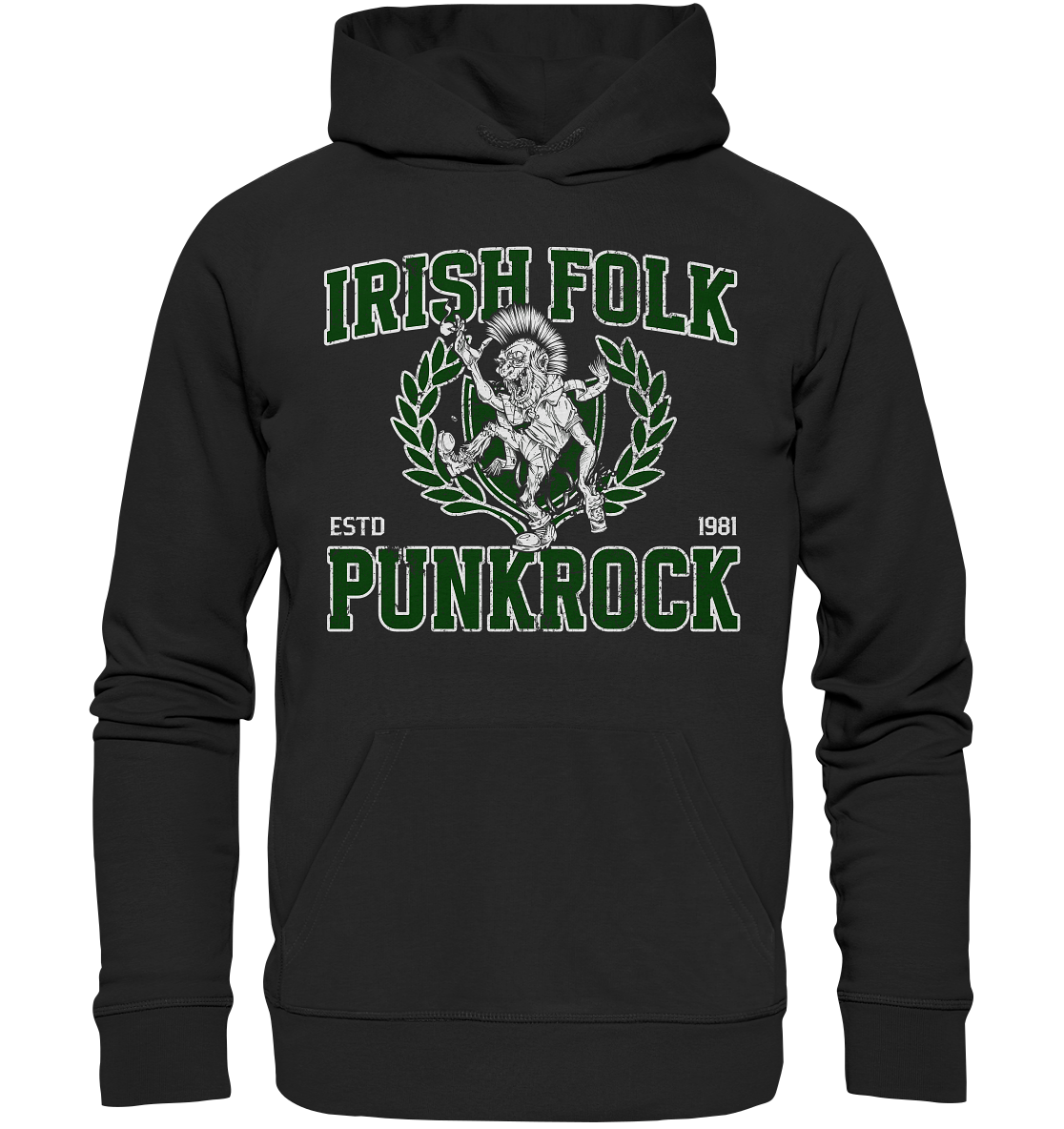 Irish Folk Punkrock "Estd. 1981" - Premium Unisex Hoodie