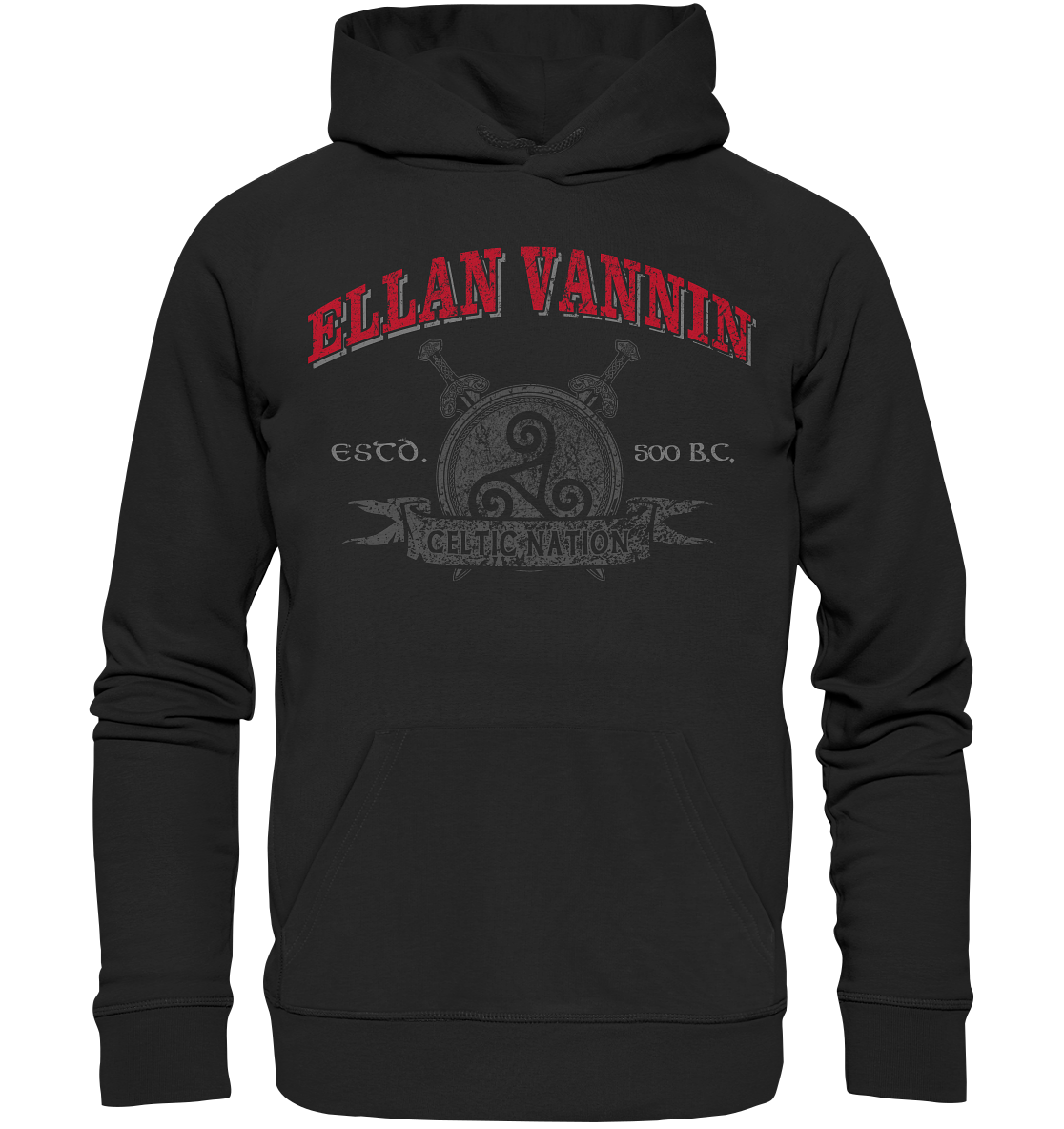 Ellan Vannin "Celtic Nation" - Premium Unisex Hoodie