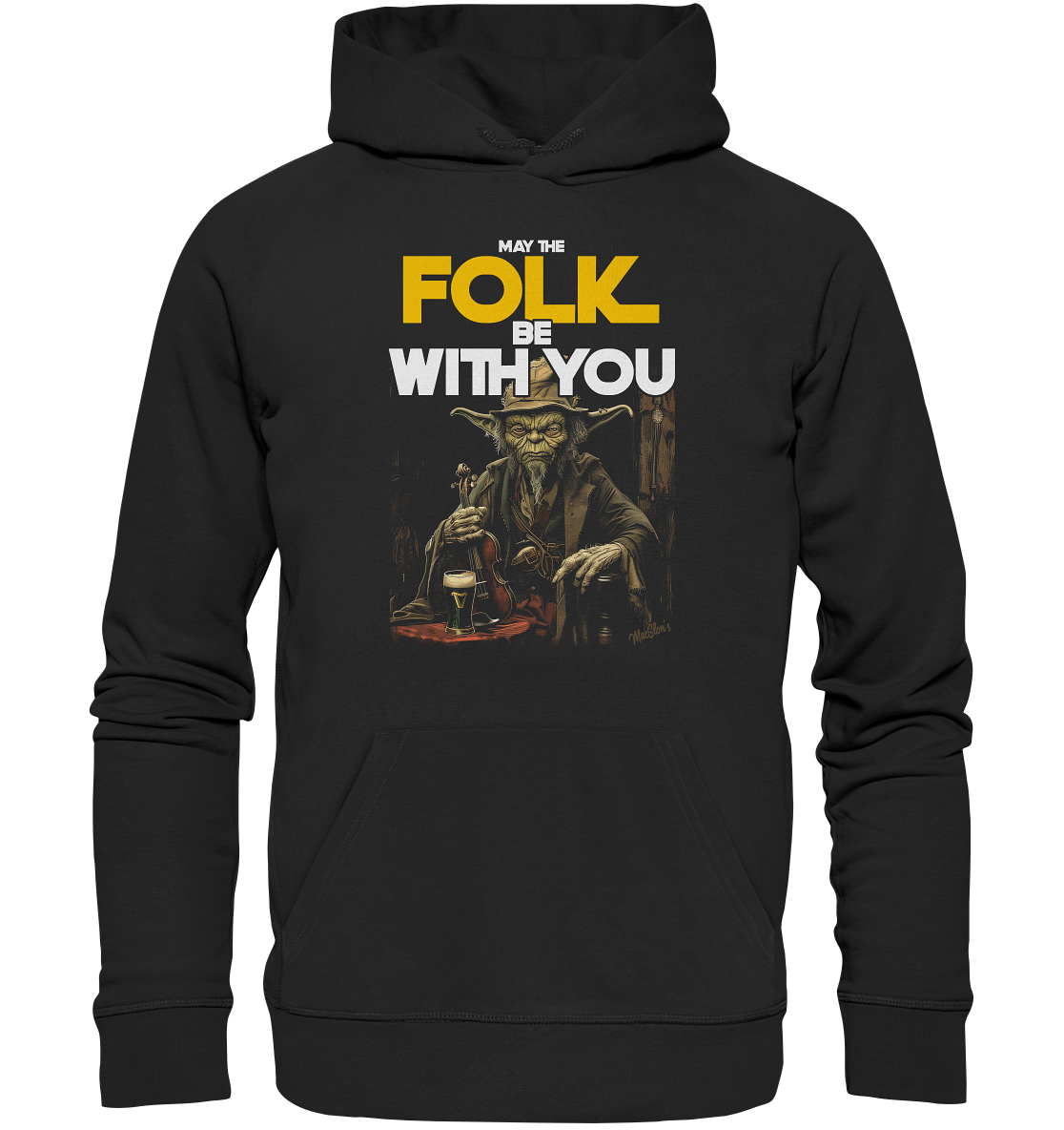 May The Folk Be With You "Leprechaun" - Premium Unisex Hoodie