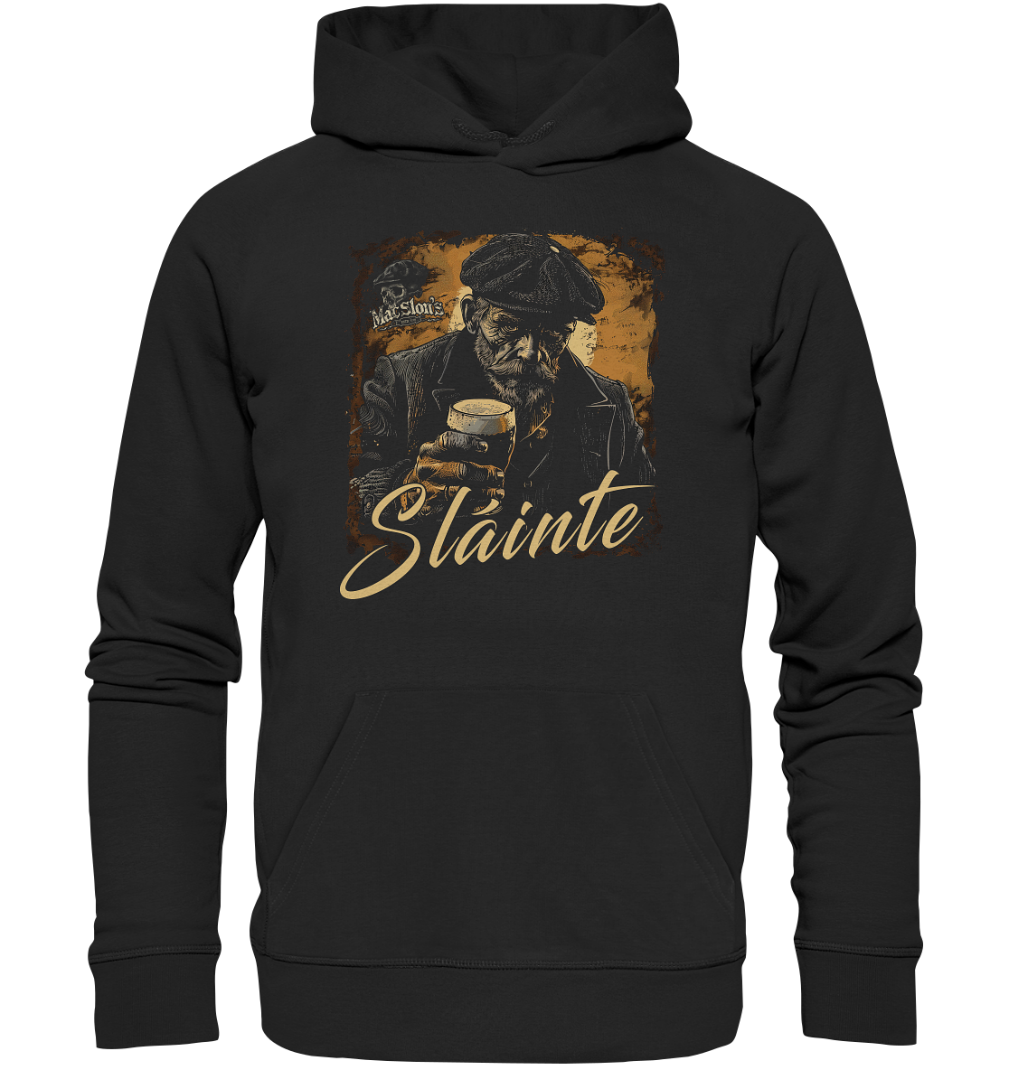 Sláinte "Old Irish Bastard V" - Premium Unisex Hoodie