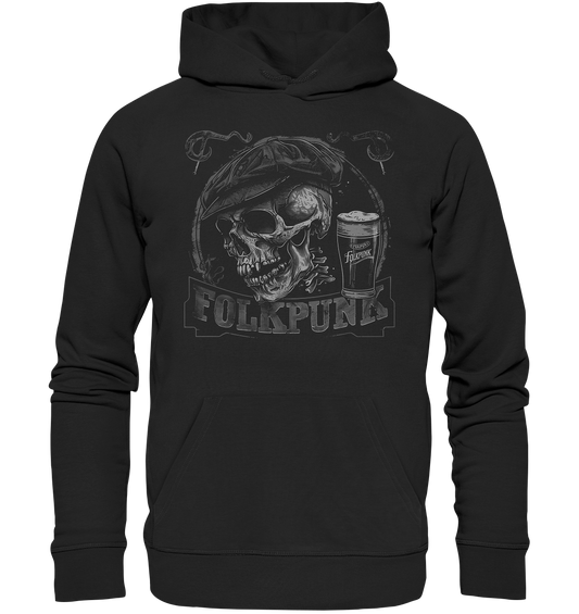 Folkpunk "Flatcap-Skull I" - Premium Unisex Hoodie