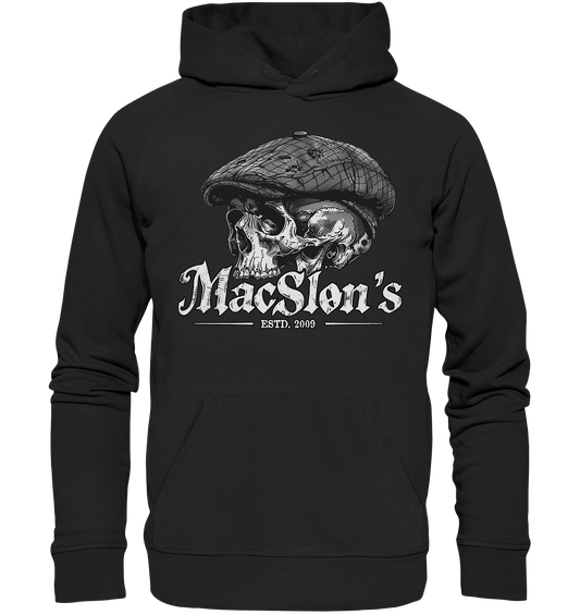 MacSlon's "Estd. 2009 / Flatcap-Skull IX" - Premium Unisex Hoodie