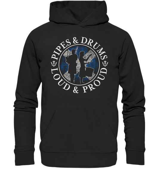 Pipes & Drums "Loud & Proud" - Premium Unisex Hoodie