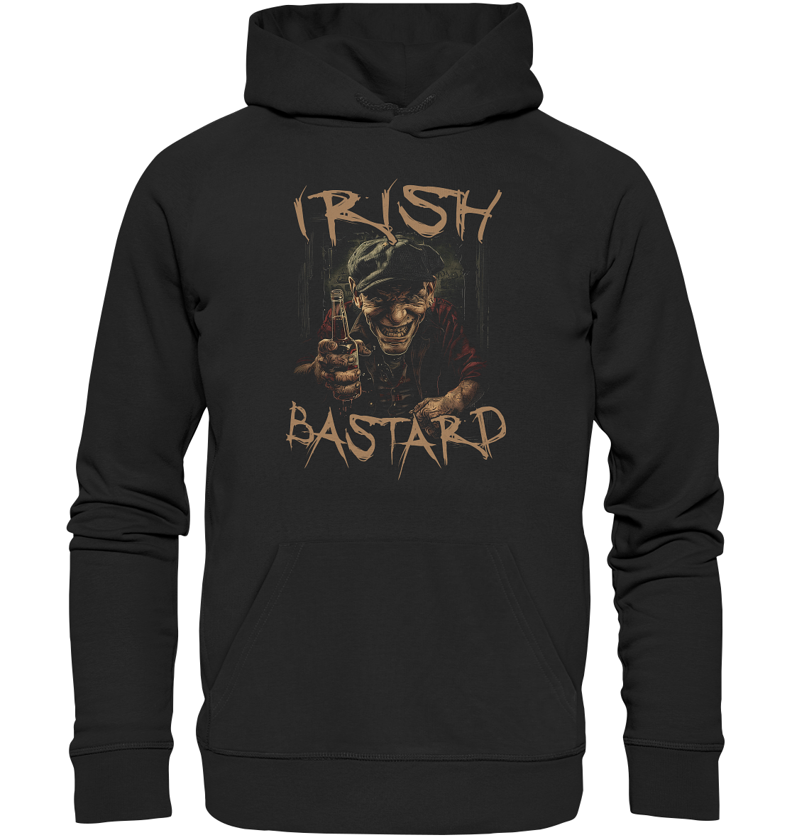 Irish Bastard "Old Irish Man VII"  - Premium Unisex Hoodie