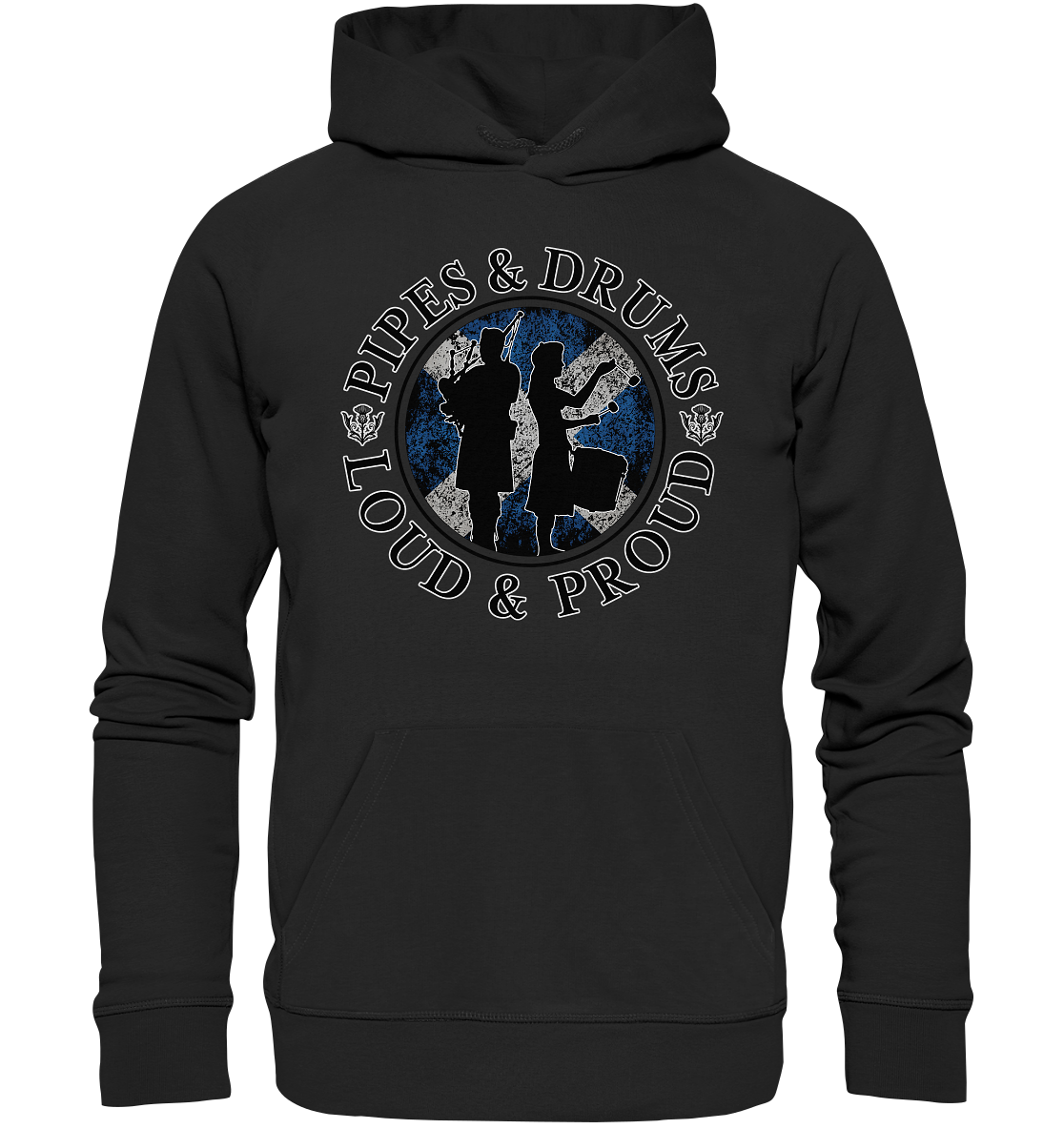 Pipes & Drums "Loud & Proud" - Premium Unisex Hoodie
