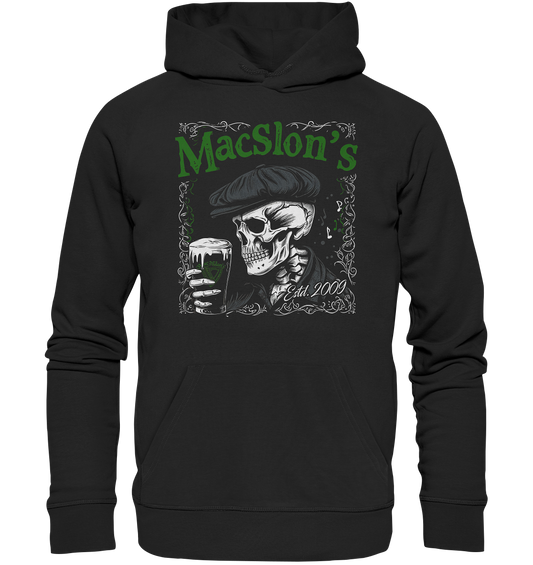 MacSlon's "Estd. 2009 / Drinking Skull" - Premium Unisex Hoodie