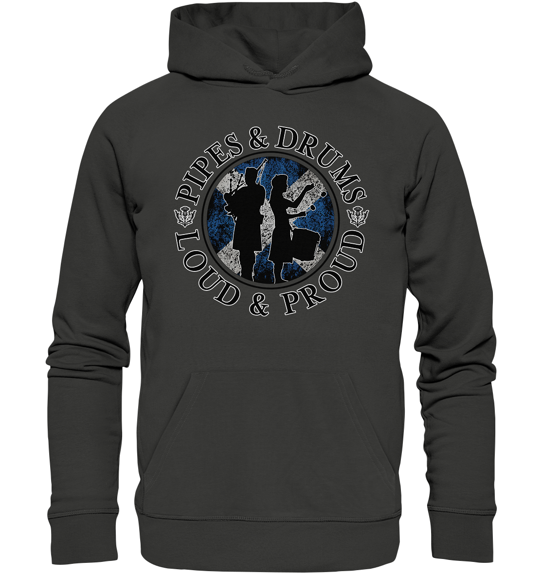 Pipes & Drums "Loud & Proud" - Premium Unisex Hoodie