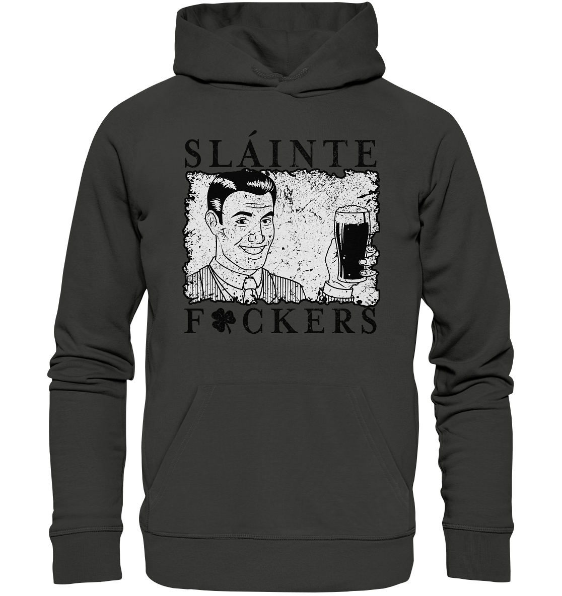 Sláinte "F*ckers" *Shamrock* - Premium Unisex Hoodie