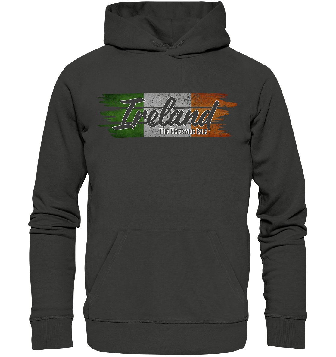 Ireland "The Emerald Isle / Flag" - Premium Unisex Hoodie