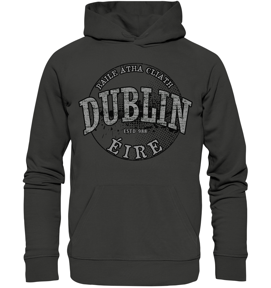 Dublin "Estd 988 / Baile Átha Cliath / Éire"  - Premium Unisex Hoodie
