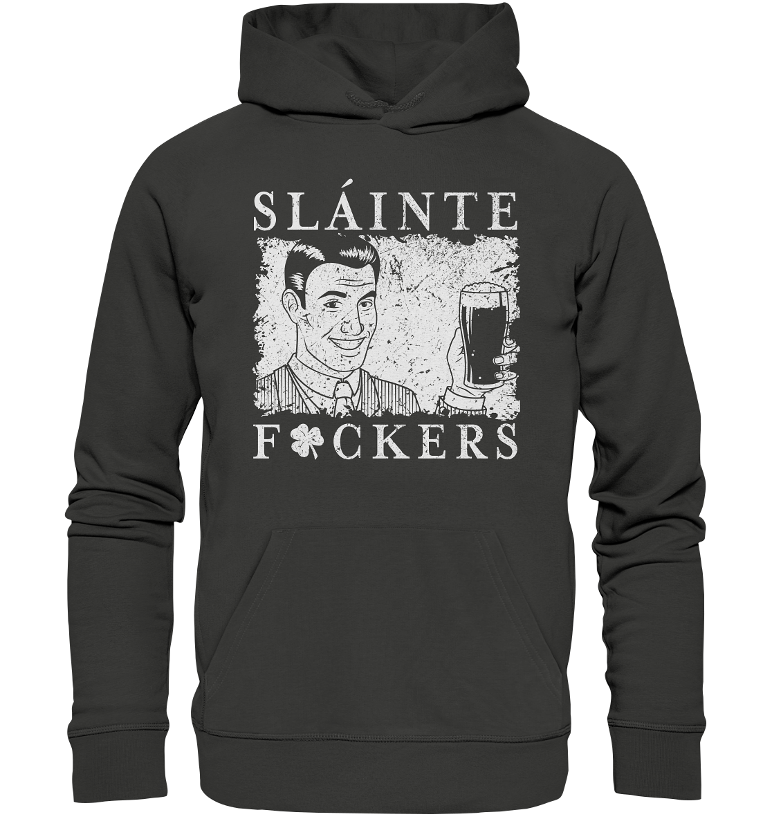 Sláinte "F*ckers" *Shamrock* - Premium Unisex Hoodie