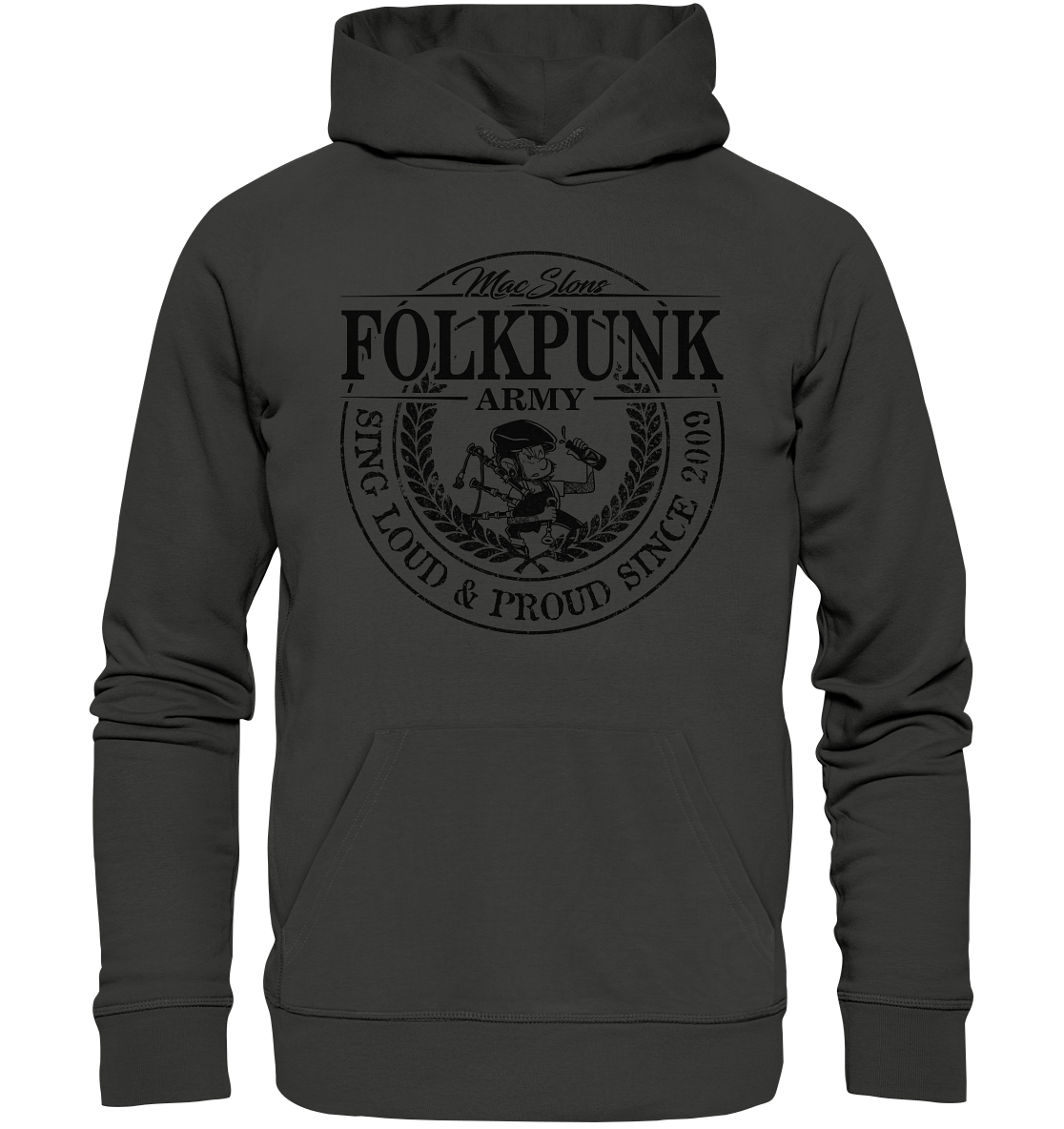 MacSlon's "Folkpunk Army" - Premium Unisex Hoodie