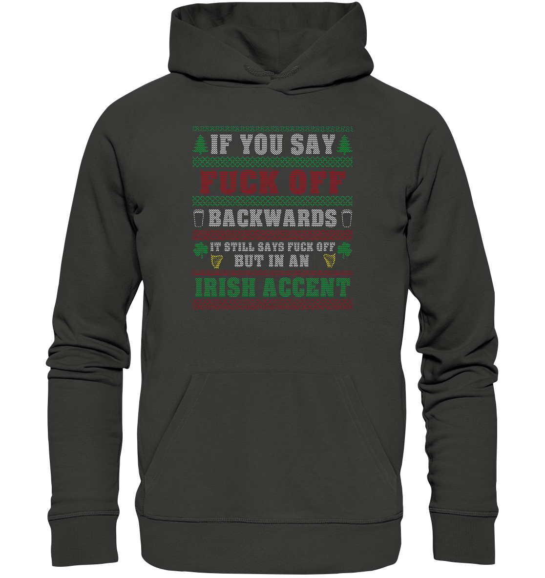 If You Say F*ck Off (Christmas) - Premium Unisex Hoodie