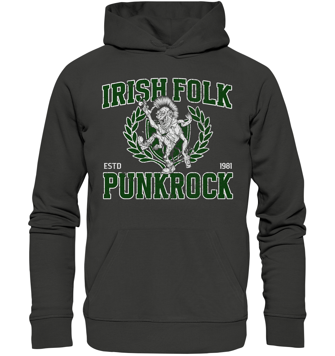 Irish Folk Punkrock "Estd. 1981" - Premium Unisex Hoodie