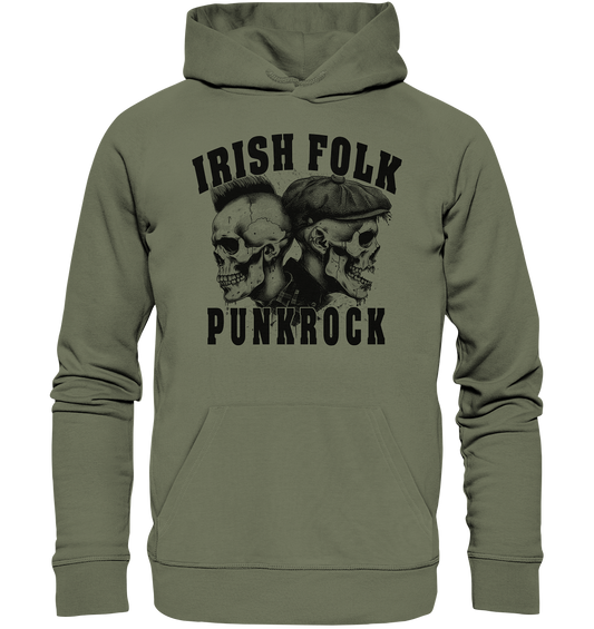 Irish Folk "Punkrock / Skulls" - Premium Unisex Hoodie