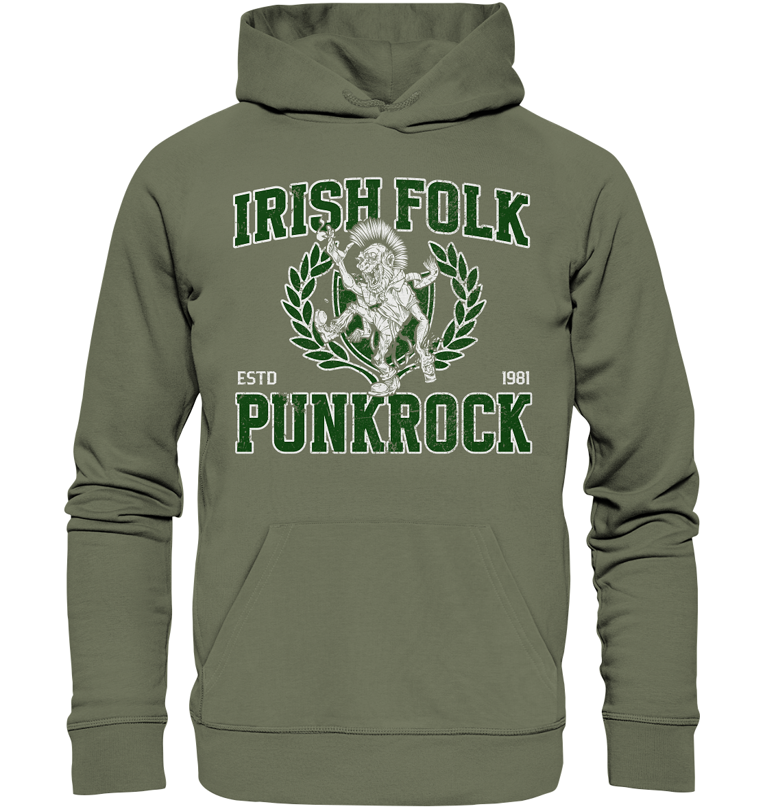 Irish Folk Punkrock "Estd. 1981" - Premium Unisex Hoodie