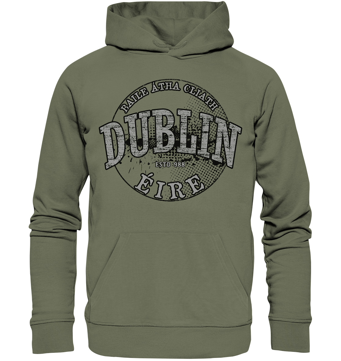 Dublin "Estd 988 / Baile Átha Cliath / Éire"  - Premium Unisex Hoodie