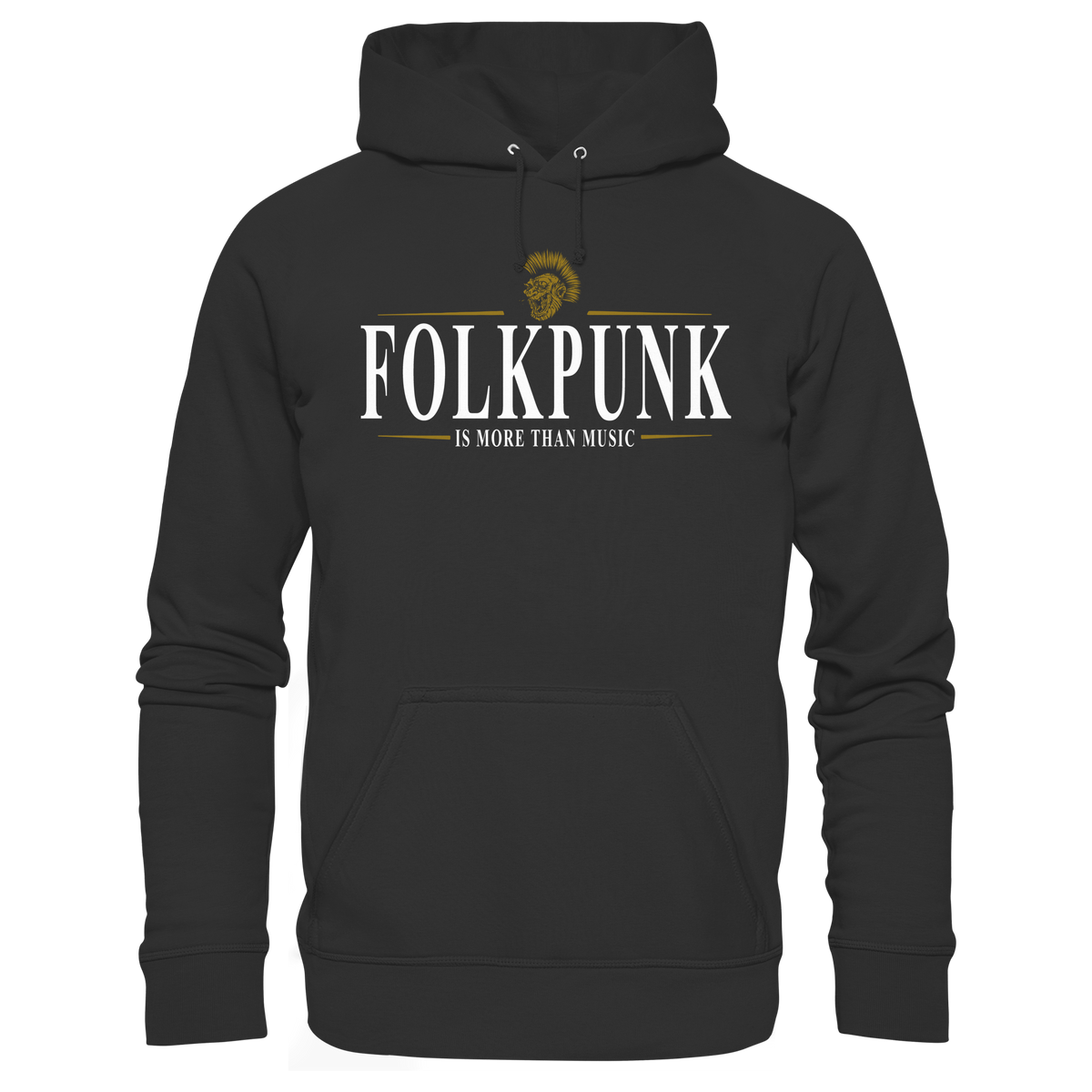 Folkpunk "Is More Than Music"  - Premium Unisex Hoodie