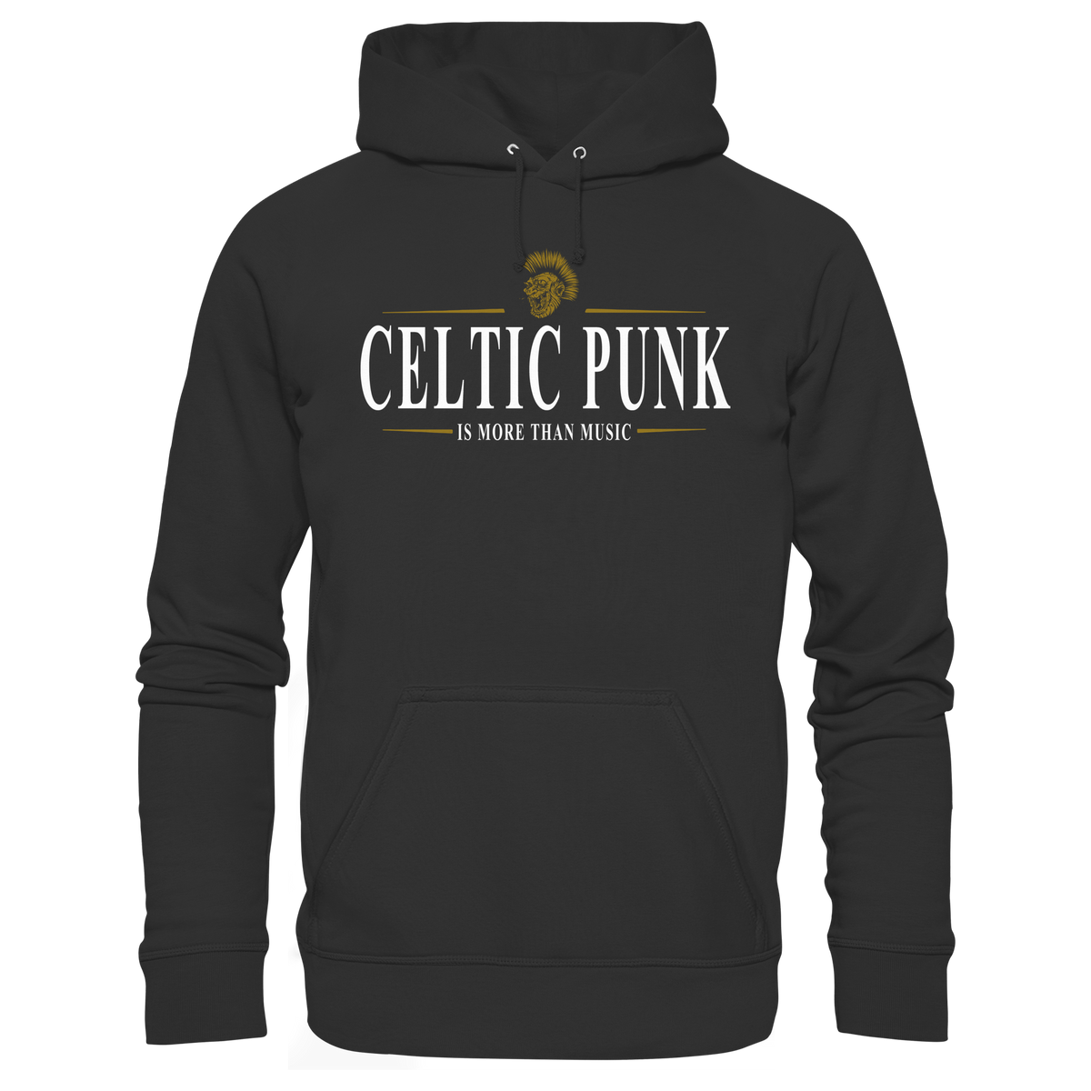 Celtic Punk "Is More Than Music"  - Premium Unisex Hoodie