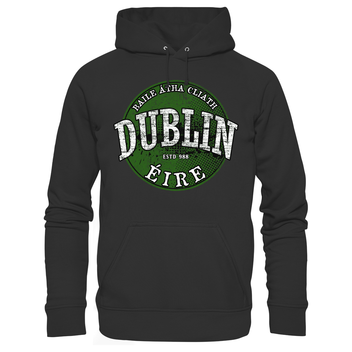 Dublin "Estd 988 / Baile Átha Cliath / Éire"  - Premium Unisex Hoodie