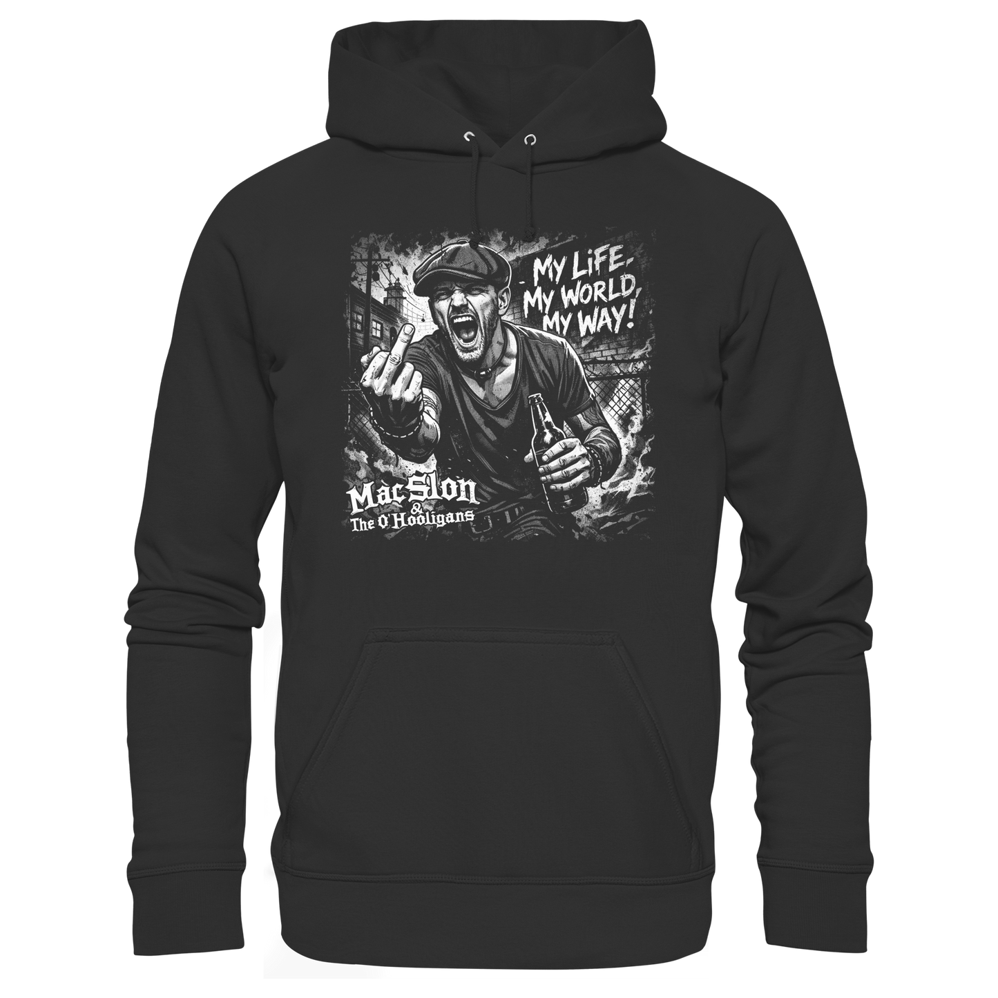MacSlon & The O'Hooligans "My Life, My World, My Way" - Premium Unisex Hoodie