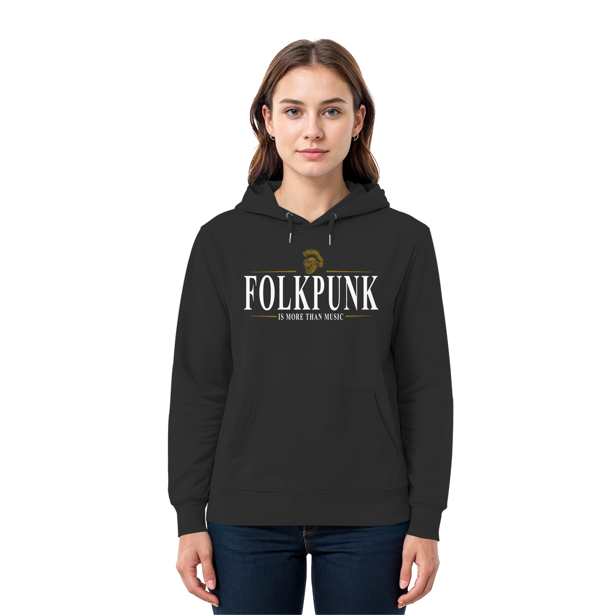 Folkpunk "Is More Than Music"  - Premium Unisex Hoodie