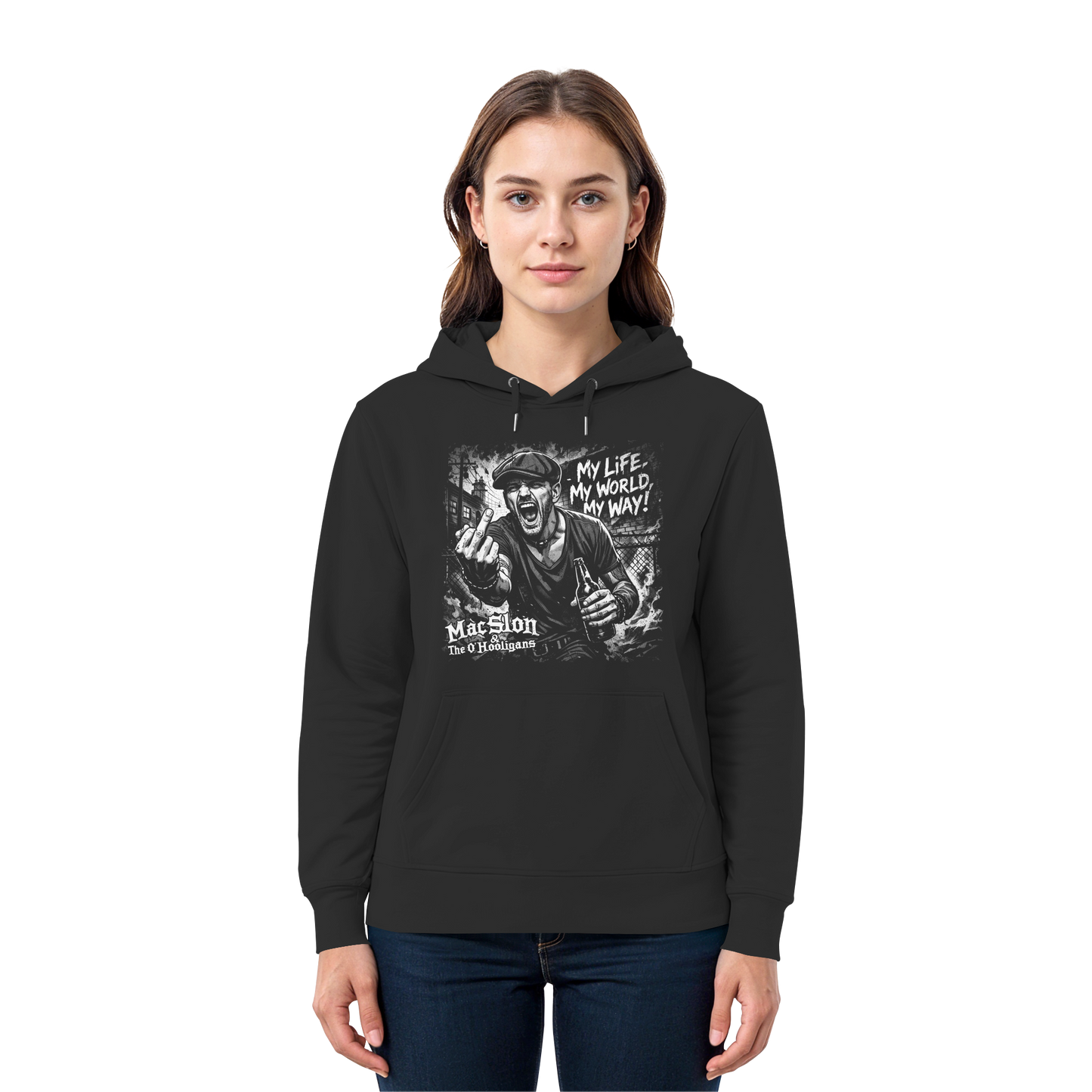 MacSlon & The O'Hooligans "My Life, My World, My Way" - Premium Unisex Hoodie
