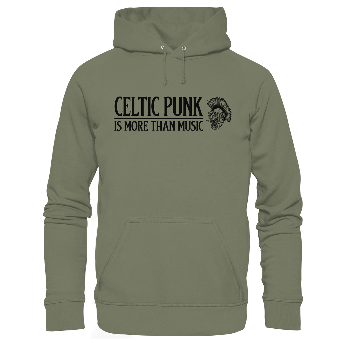 Celtic Punk "Is More Than Music"  - Premium Unisex Hoodie