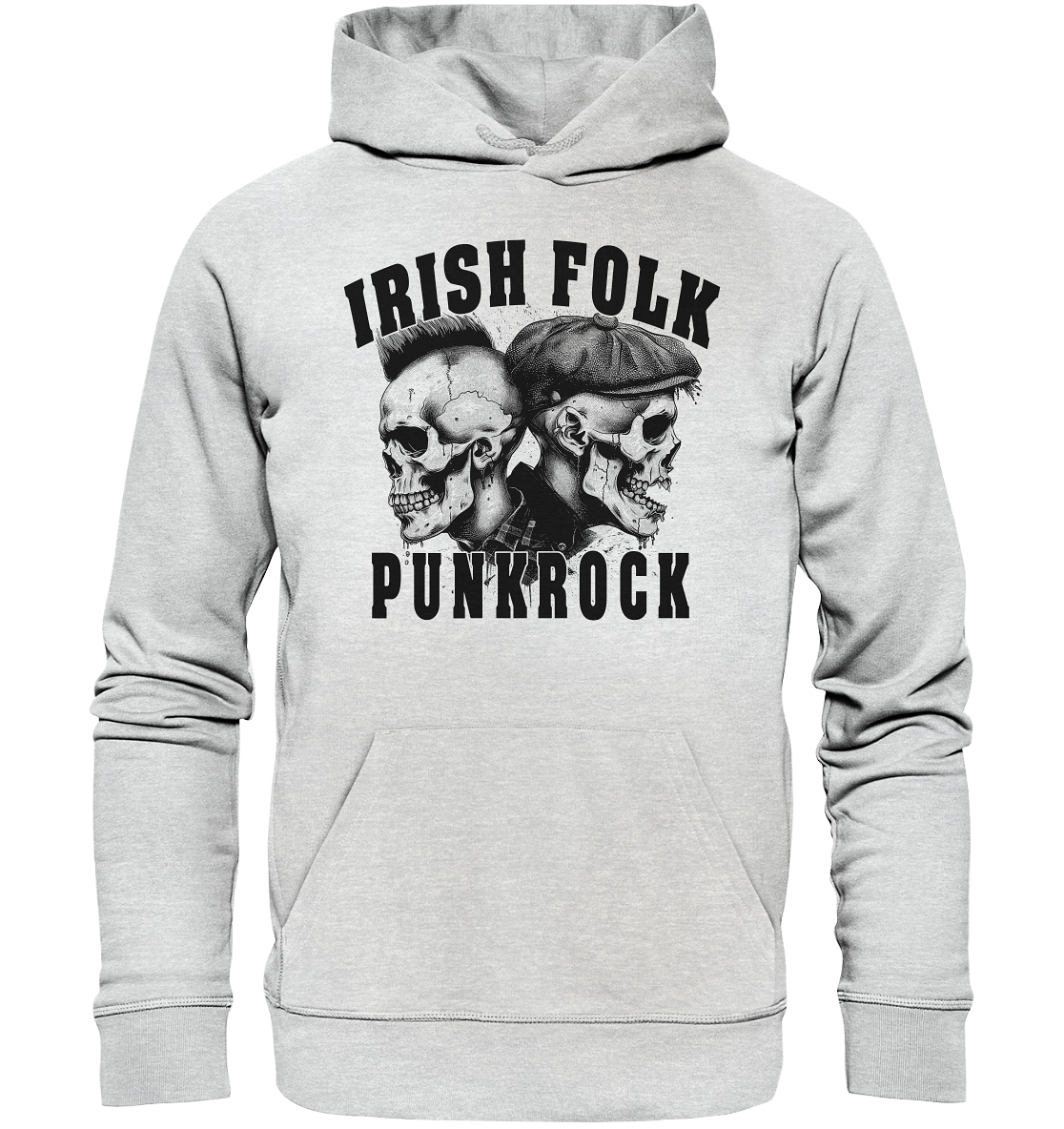 Irish Folk "Punkrock / Skulls" - Premium Unisex Hoodie