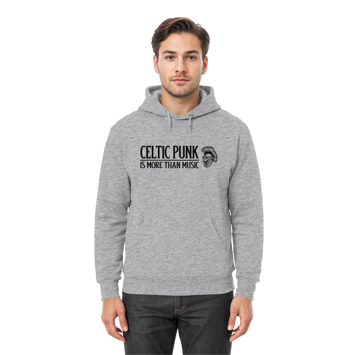 Celtic Punk "Is More Than Music"  - Premium Unisex Hoodie