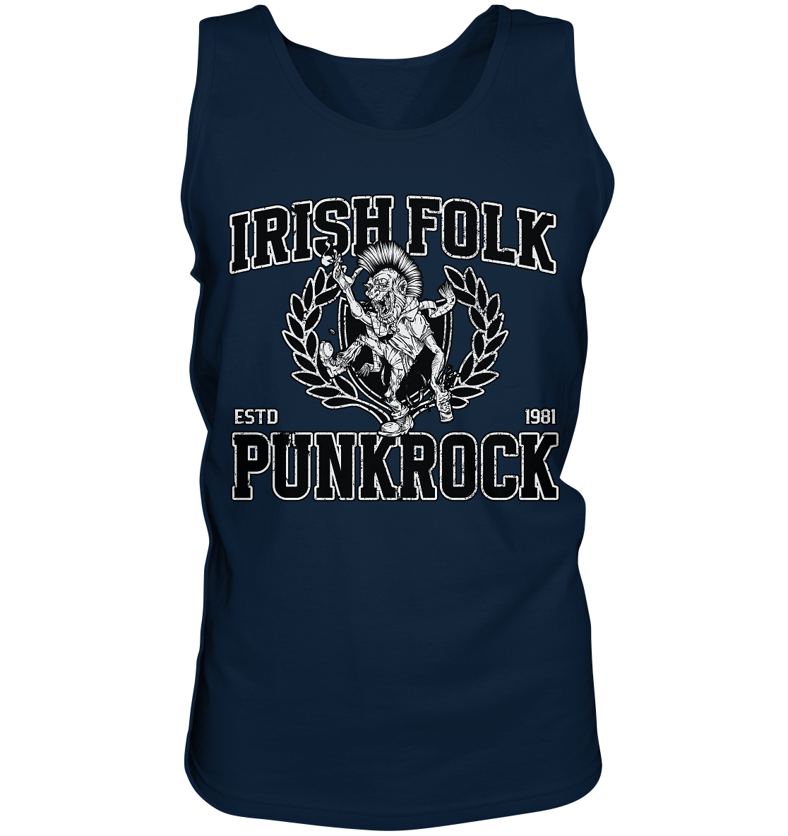 Irish Folk Punkrock "Estd. 1981" - Tank-Top