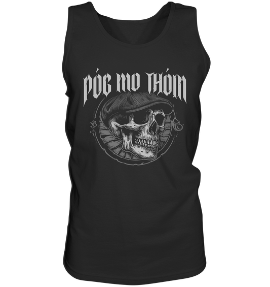 Póg Mo Thóin Streetwear "Flatcap-Skull I" - Tank-Top