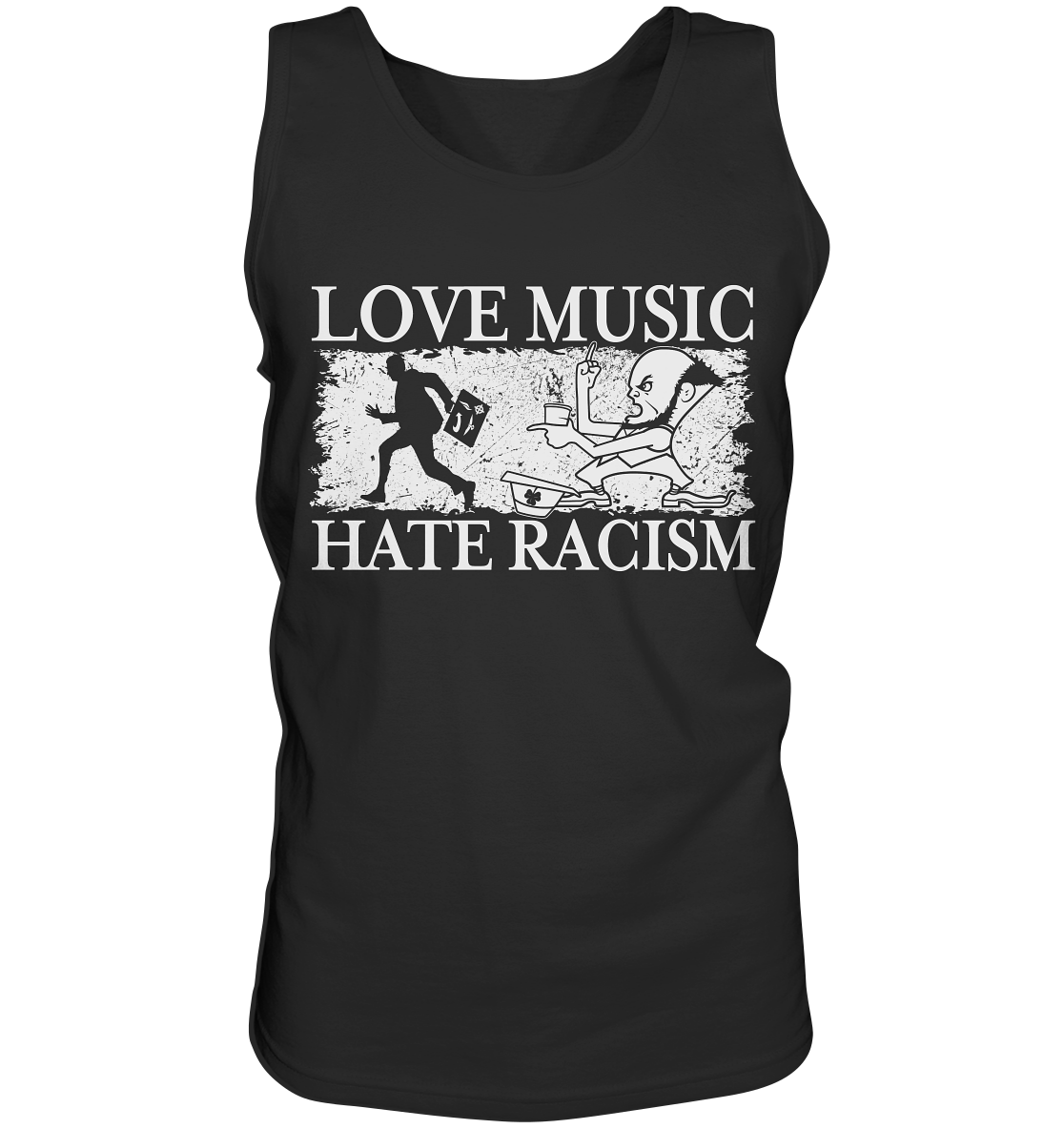 Love Music - Hate Racism - Tank-Top