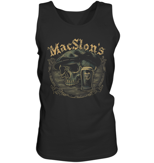 MacSlon's "Flatcap-Skull III"  - Tank-Top