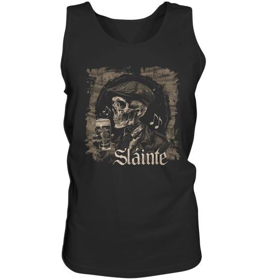 Sláinte "Flatcap-Skull III" - Tank-Top