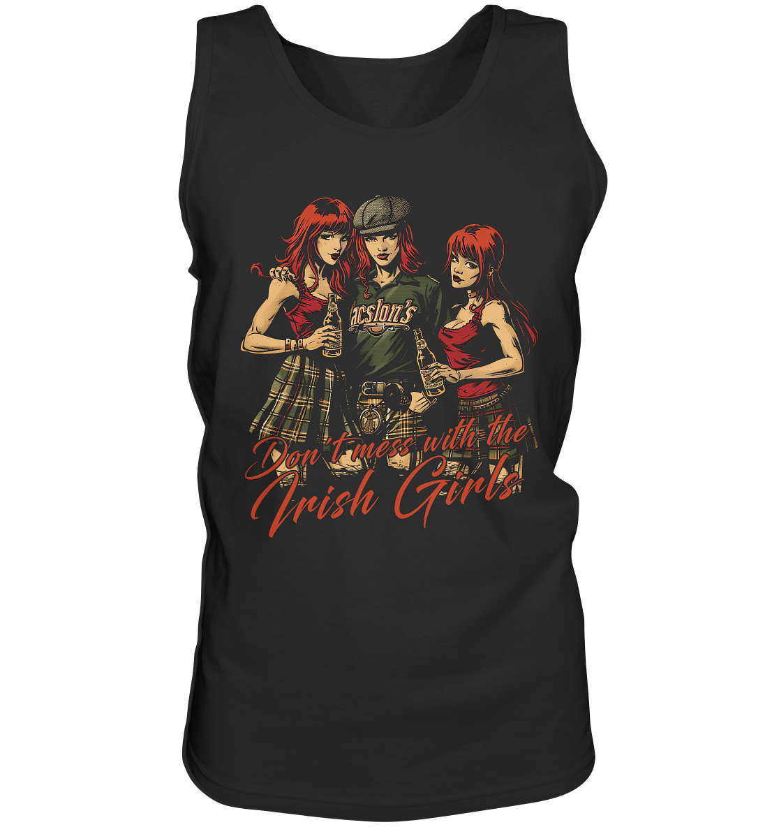 Don't Mess With The Irish Girls - Tank-Top