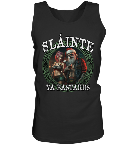 Sláinte Ya Bastards "Santa and his Elf"  - Tank-Top
